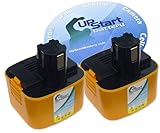 2xパック - National EZ7200 互換バッテリー : National 12V 電動 工具用 バッテリー対応 (3500mAh, 12V, ニッケル水素)