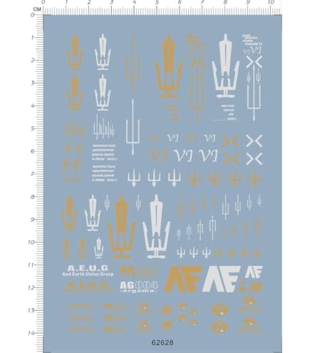 Amazon | MG 百式改/百式Ver.2.0用蛍光水転写式デカール | デカール 通販