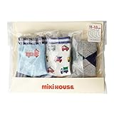 [ミキハウス] MIKIHOUSE ベビーソックスパック３足セット （11cm-17cm） 14-9631-613 ブルー 11-13cm