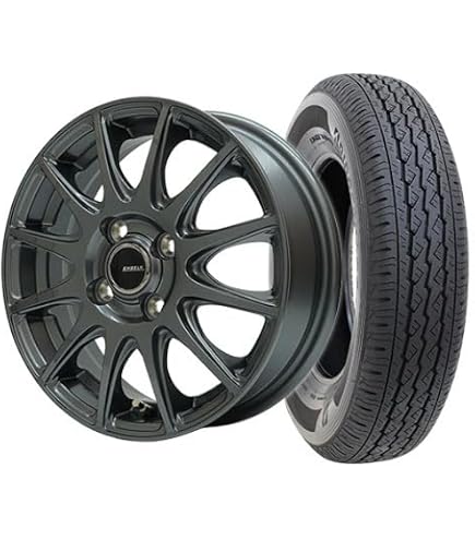 Amazon | ブリヂストン 4本セット サマータイヤ 145/80R12 86/84N
