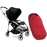 Bugaboo Bee3 Aluminum Stroller With Cocoon Red - Black by Bugaboo [並行輸入品]
