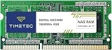 Timetec DDR3-1866L 4GB 交換用 Synology D3NS1866L-4G Non-ECC Unbuffered SODIMM DDR3L 1866Mhz PC3L-14900 1.35V メモリー RAM (DS620slim、DS218+、DS718+、DS918+、DS418play)