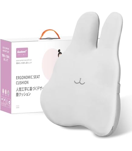Amazon｜Gadeel 腰痛クッション 低反発 ランバーサポート 背もたれ