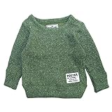 (ポスター) POSTAR ニットソートレーナー　カーキ　130cm