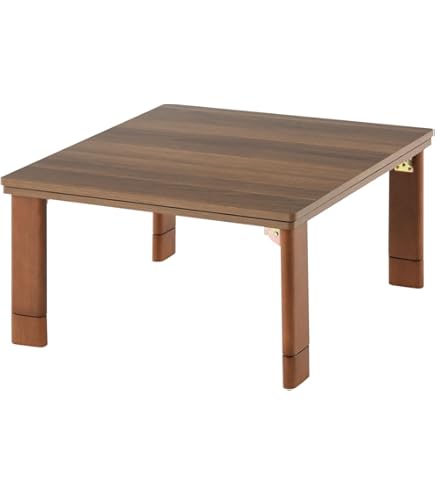 Amazon.co.jp : 折脚フラットヒーター こたつ正方形 80cm ホワイト DCH