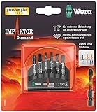 Wera 05073891002 6 Piece Impaktor Mini-Check 50 mm Bits Set, Carded [並行輸入品]