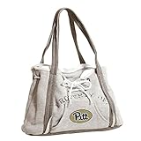 Little Earth 150404-PITT-GREY-ALT-1 NCAA Hoodie Purse - Pittsburgh Panthers, Grey