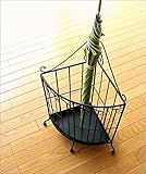 アイアン 傘立て 傘たて シンプル インテリア 玄関 アイアンの傘立て コーナー [kwt6128]