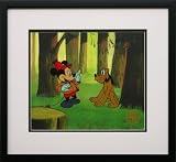 The Pointer (Mickey Mouse and Pluto) - Walt Disney Limited Edition Animation Cel, Framed, DC-PTR-13F