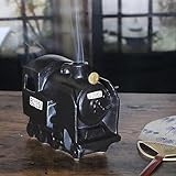 夏の風物詩！ 信楽焼 SL蚊遣り器【kr-0038】 蚊取り線香 かやり 蚊遣 しがらき焼 陶器 おしゃれ お洒落 鉄道 電車 夏 蚊 虫よけ 虫除け インテリア 蒸気機関車
