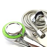 多機能 シャワーヘッド マッサージ ミスト シャワー ホース フック セット (3モード レギュラーセット)