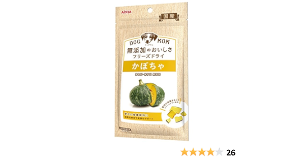Amazon Dogmom 無添加のおいしさ フリーズドライ かぼちゃ 8g Dogmom ビスケット クッキー スナック 通販