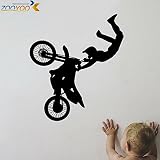 funnypicker Motor Bike For Kids部屋壁デカールスポーツ壁ステッカーホームデコレーションDIYリムーバブルVinly壁デカール寝室