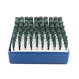 AngelaKerry　フェルト バフ フェルト ホイール 100本セット 研磨 研削 セット 金属 仕上げ 加工 軸径3mm カウハイド ブラウン 　[並行輸入品]