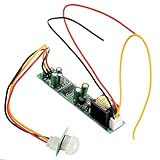 ILS - DC 12V 5A IR Pyroelectric Infrared PIR Motion Sensor Detector Module