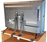 Anti-Tip TV Flat Screen | Furniture Wall Safety Straps[+HARDWARE] Durable Metal Essential Baby Proof