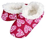 snoozies! スヌージーズ ルームシューズ レパードハーツ M 268R