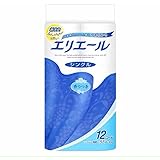 エリエール トイレットペーパー 55m×12ロール シングル パルプ100% リラックス感のある香り