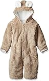 (チェリーレッド) CherryRed ベビー＆キッズ用 ファション カバーオール ロンパース 着ぐるみ キッズコスチューム 子供 男の子 女の子 出産 祝い パジャマ 防寒着 スウェット 熊 ブラウ