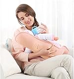 Elf Star Deluxe Breathable Nursing Pillow and Baby Holder Positioner, 0-6 months, Pink by Elf Star