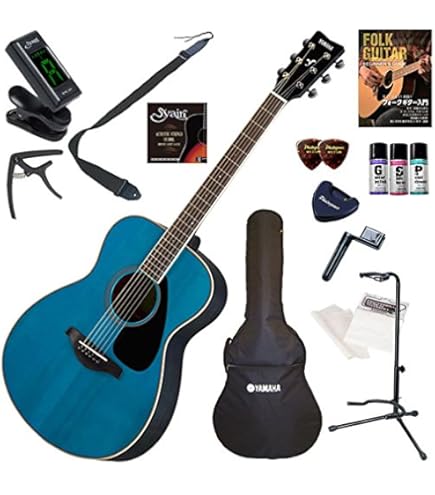 Amazon | YAMAHA アコースティックギター初心者入門 セット内容を