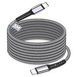 iPhone 充電ケーブル タイプc 3m, USB Cケーブル 3m PD3.0対応 100W/5A タイプc ケーブル 超急速充電 USB C to USBC 高耐ナイロン編み 断線防止 480Mbpsの高速データ転送 Type-C 充電コード iPhone17/16/15シリーズ、MacBook iPad Pro/Air、Galaxy、Xperia等Type-c機種対応