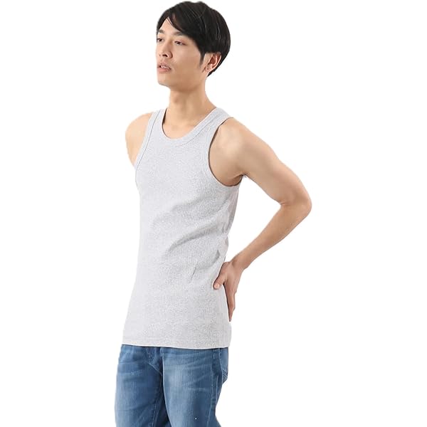 Amazon | [シュプリーム] タンクトップ 3枚パック Tagless Tank Tops 3
