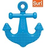 Mayapple Baby? - Suri? the Octopus and Friends Teether - 1 Silicone Teething Toy - Dark Blue Anchor 