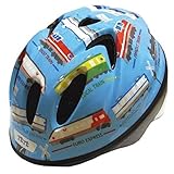 TETE　 幼児・子供用ヘルメット軽量モデル　スプラッシュハート　 トレイン　水色 【サイズ】S　(52-56cm）約240ｇ　年齢目安　3～6歳