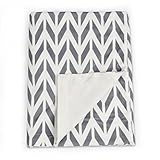 Totmart Thin Baby Blanket (Gray Grid-Boy) [並行輸入品]