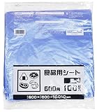 日本サニパック 食品用シート 600角 青 100枚 B06B