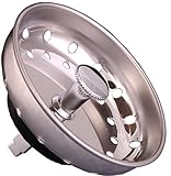 Replacement Fixed Post Sink Strainer Basket, Stainless Steel, Fit All [並行輸入品]