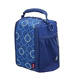 Rubbermaid Lunch Blox small durable bag - Blue Circle (2-Pack) [並行輸入品]