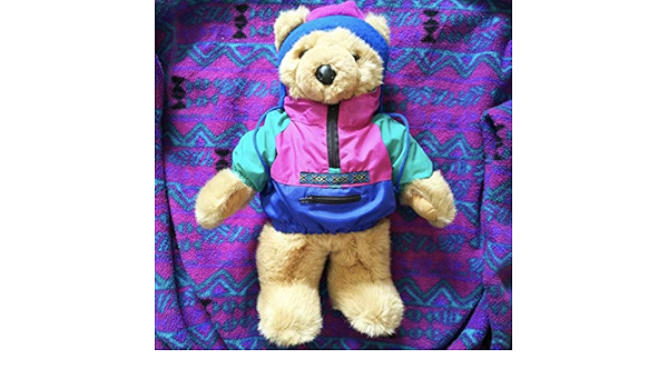 Amazon 80s 90s ビンテージ L L Bean エルエルビーン エリーベア アノラック くま ぬいぐるみ テディベア エルエルベア ぬいぐるみ おもちゃ