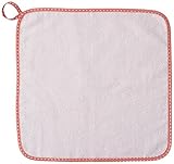 西川産業 ムースパフ パイル糸 パフィールコットン ひも付き ガーゼミニテリー大 ラベンダー LQP8002023-L