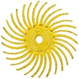 Scotch-Brite Radial Bristle Disc, Ceramic, 35000 rpm, 3/4' Diameter, 80 Grit, Yellow (Pack of 48) [並