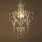 AMOS シャンデリア アメリカンビレッジレトロクリエイティブな個性クリスタルシャンデリアシングルヘッドリビングルームベッドルームレストランアイザールクリスタルシャンデリア