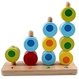 Happy Cherry 子供おもちゃ 知育玩具 木製 パズル 出産祝い 幼児 赤ちゃん ベビー 子ども お誕生日プレゼントに人気 安全 安心 脳の刺激