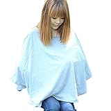 授乳ケープ ポンチョタイプ カトッソー型　授乳ケープ 多機能で　360度安心の 現役ママ大絶賛 出産祝いにも人気　マタニティウェア 授乳カバー 　 ナーシングケープ　 mtk404 (パールグレー)