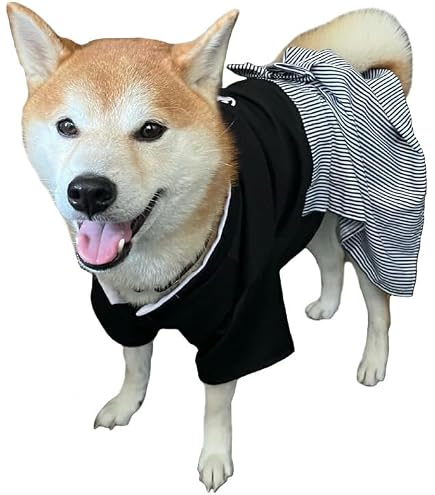 Amazon | inuya 犬服【 袴 Lサイズ】薄手 肉球マーク 小型犬用 晴れ着