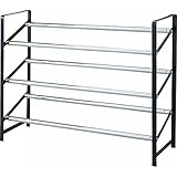 伸縮シューズラック