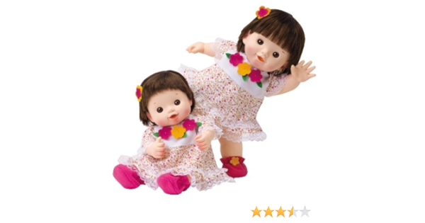 Amazon Co Jp ぽぽちゃん 着せかえ ぽぽちゃんとちいぽぽちゃん兼用 おめかしワンピース おもちゃ