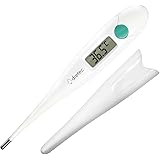 dretec(ドリテック) 体温計 予測式15秒検温 早い 赤ちゃん 子ども スピード 電子体温計 わき用 先が曲がる やわらかタッチ ケース付き 抗菌樹脂 デジタル