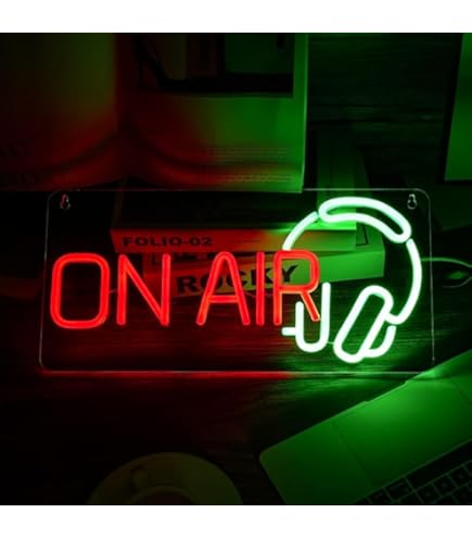 Amazon.co.jp: ON AIRネオンサイン LEDライトサイン USB電源装飾