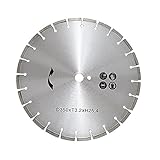 コンクリートカッター用ダイヤモンドブレード 単品 1枚 外径約357mm 14インチ 内径約25.4mm 穴径約25.4mm 刃厚約3mm ブレード コンクリートカッター アスファルトカッター 舗装カ