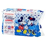 水99%　Super　新生児からのおしりふき　 60枚×2個　厚手タイプ ミッキー