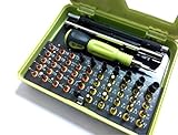精密 特殊 ドライバー セット コンパクト ５３ in １ DIY 修理 眼鏡 時計