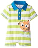 Disney Baby Boys' Nemo Boys Knit Romper Multi 0-3 Months [並行輸入品]