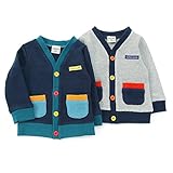 mother goose(マザーグース) カーディガン (80～130cm) キムラタンの子供服 (11136x11436-164) ネイビーブルー 100