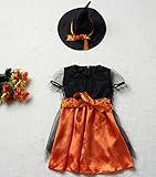 ハロウィンキッズワンピース 帽子＋ワンピース2点セット 【S】 【5点】